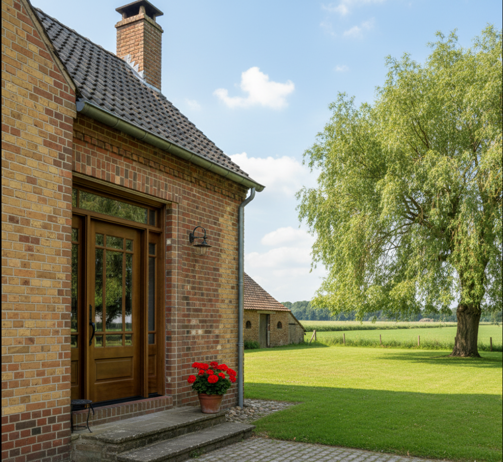 Wooden entrance door project 3